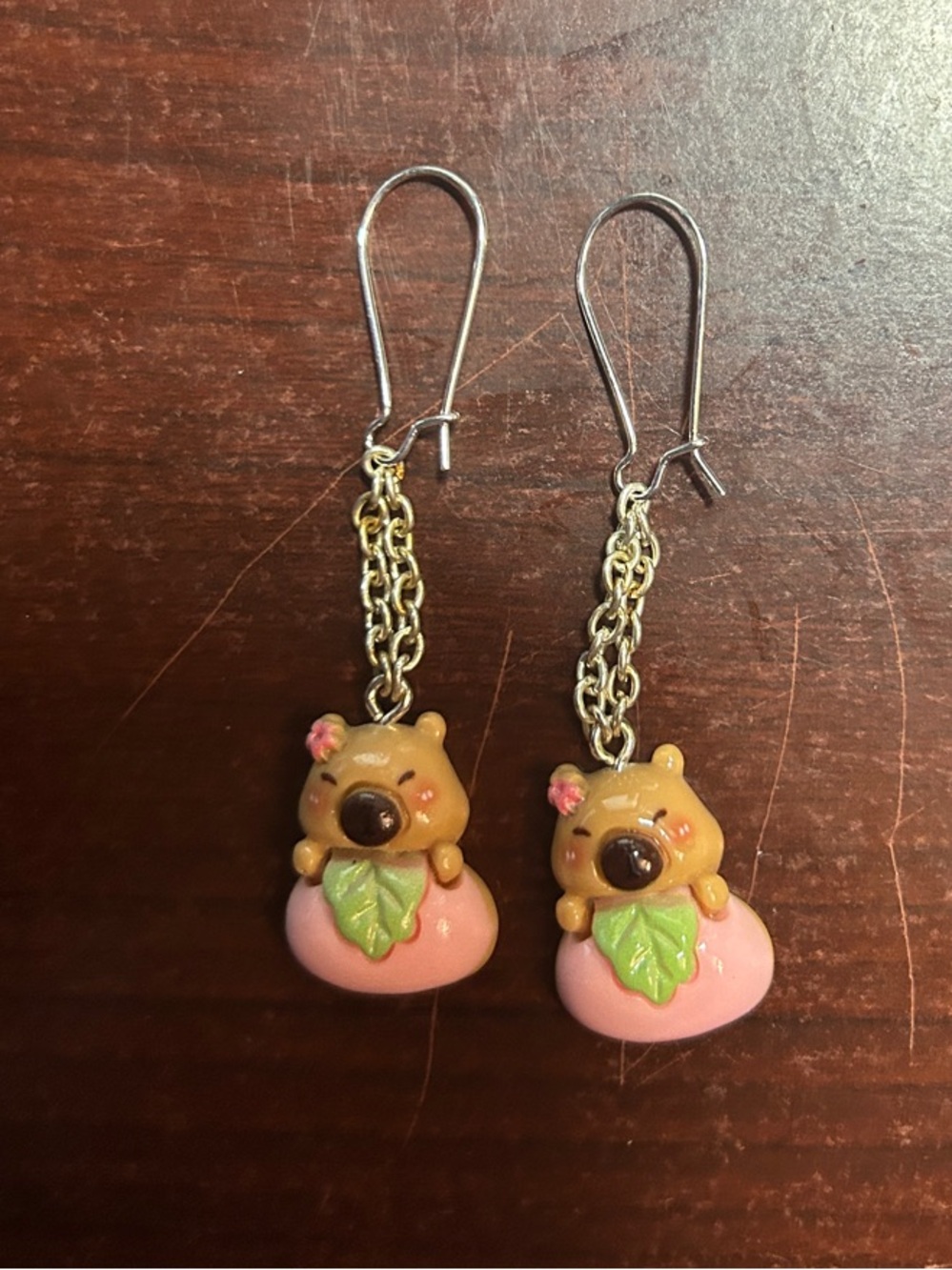 Capybara Drop Earrings -